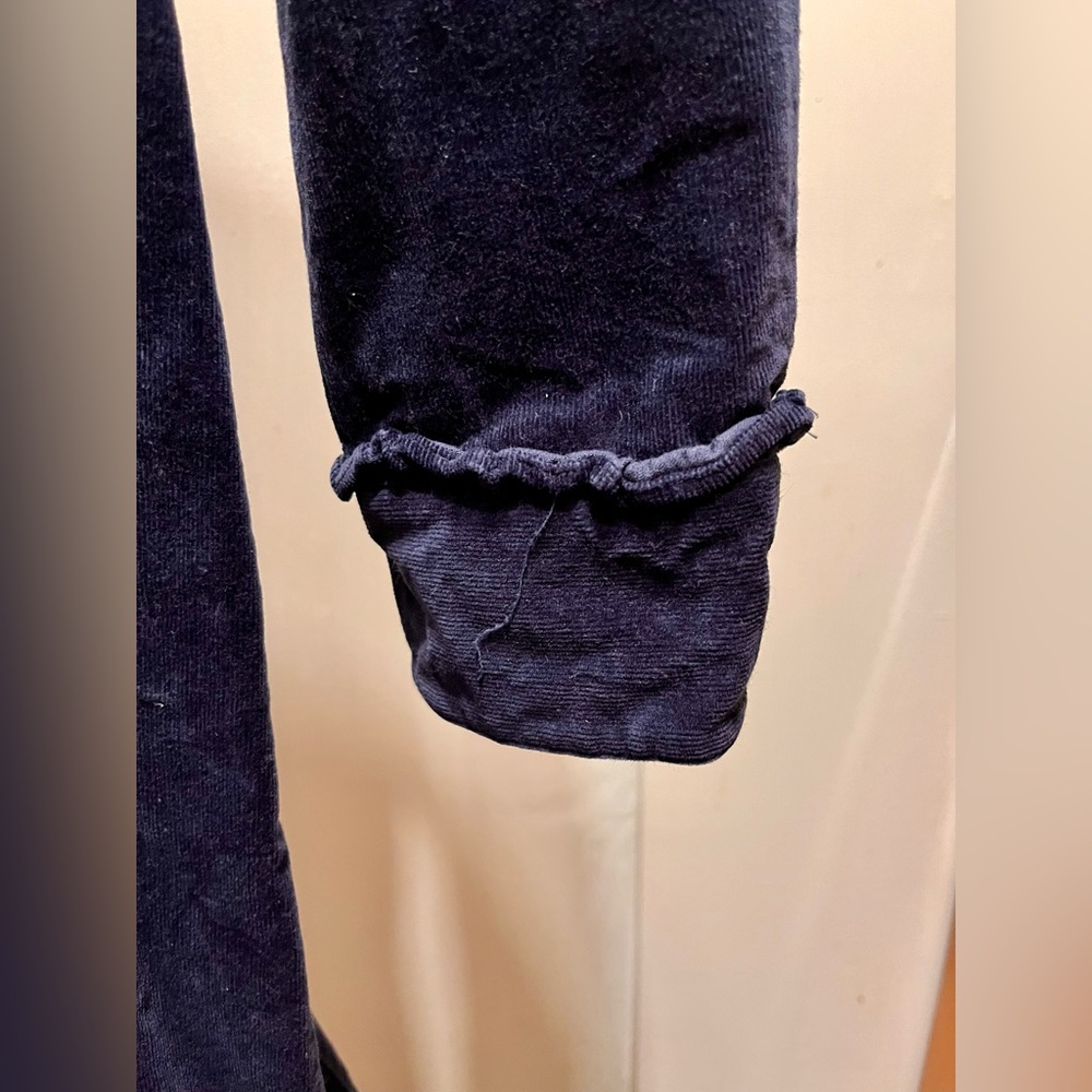 Draper James Blue Corduroy Dress- Size 8 - Picture 8 of 9
